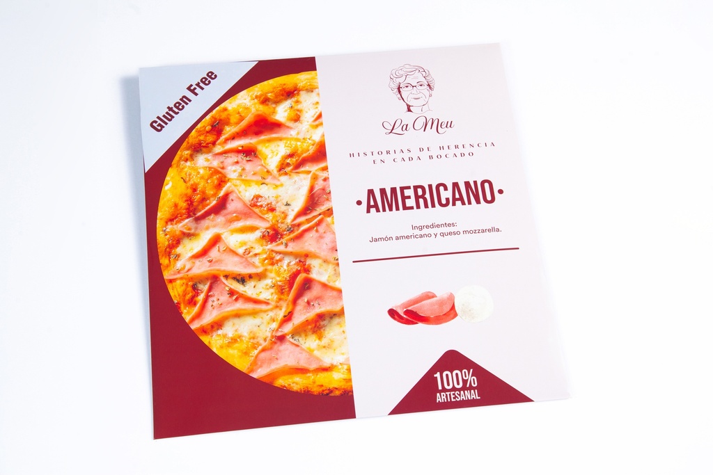 Pizza congelada familiar
